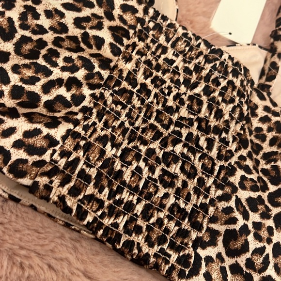 Cheetah bustier top adjustable straps- NWT size XS - Picture 6 of 8